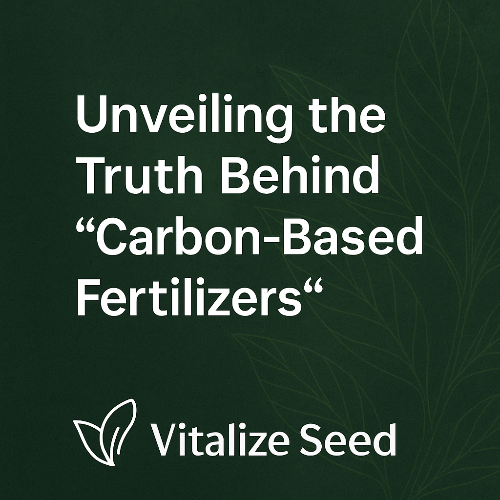Unveiling the Truth Behind “Carbon-Based Fertilizers”
