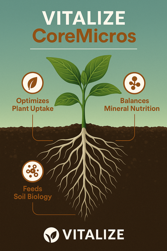 Vitalize CoreMicros: Unlocking Micronutrient Power for Soil Health and Plot Success