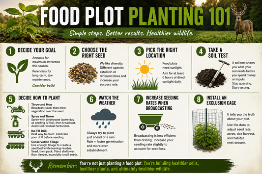 Food Plot Planting 101: A Beginner's Guide to Planting Your First Food Plot