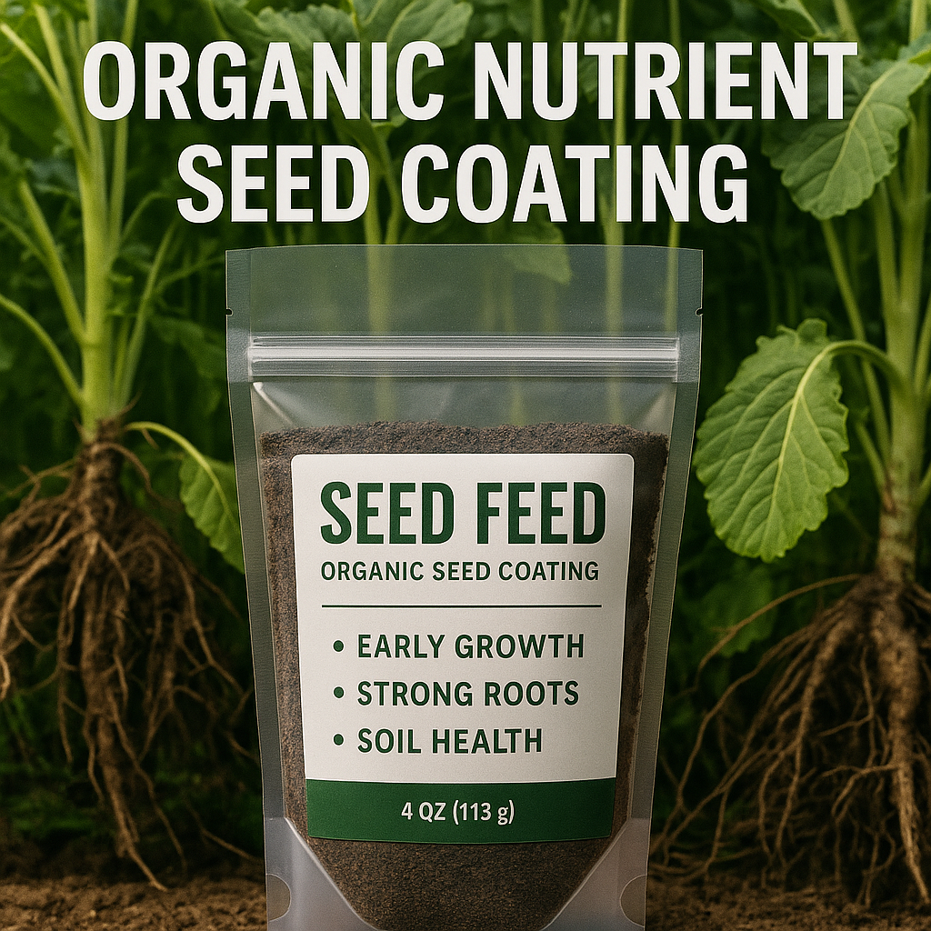Seed Feed: Seed Coating for Better Placement, Early Growth, and Strong Roots