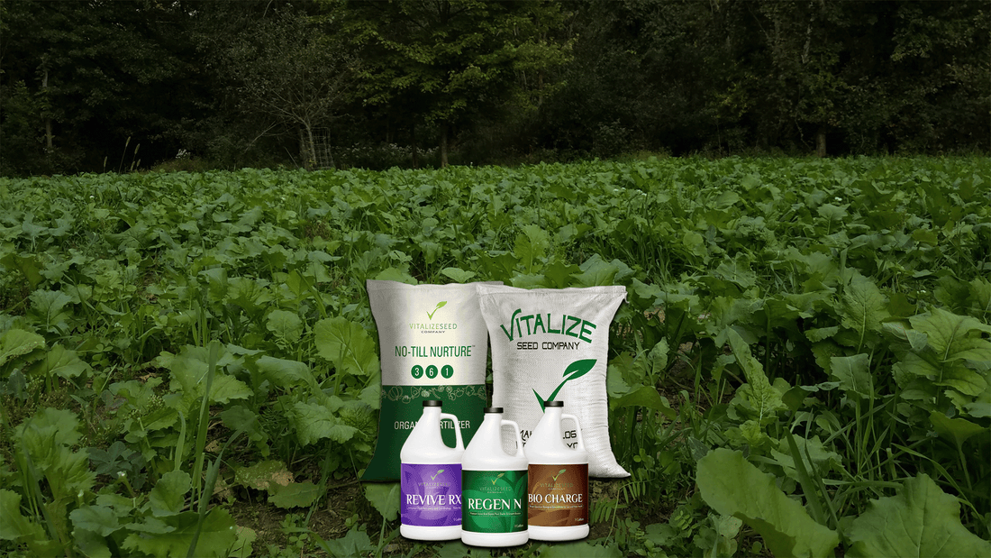 Vitalize Seed Company | Regenerative Cover Crop & Food Plot Seeds